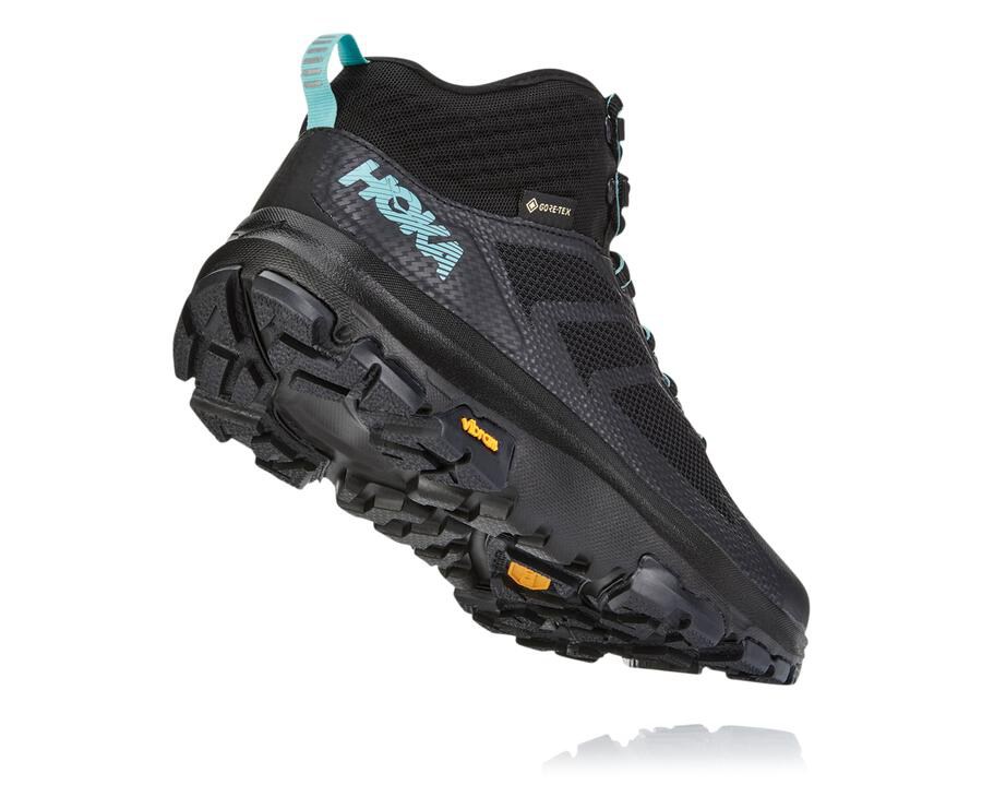 Hoka One One Wandelschoenen Dames - Toa Gore-Tex - Zwart - JI8195632